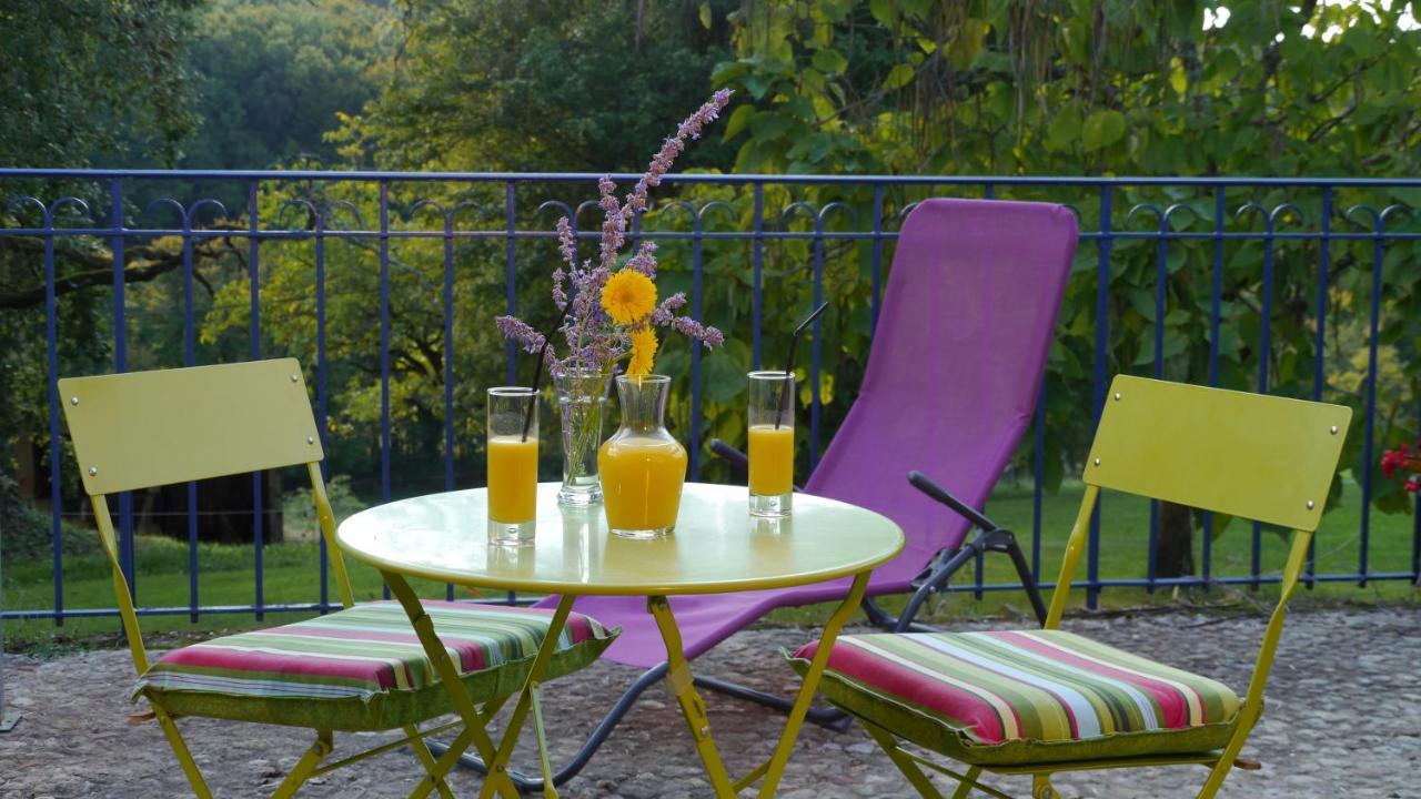 La Borie Du Chevrier Hotell Sainte-Croix-de-Beaumont Eksteriør bilde