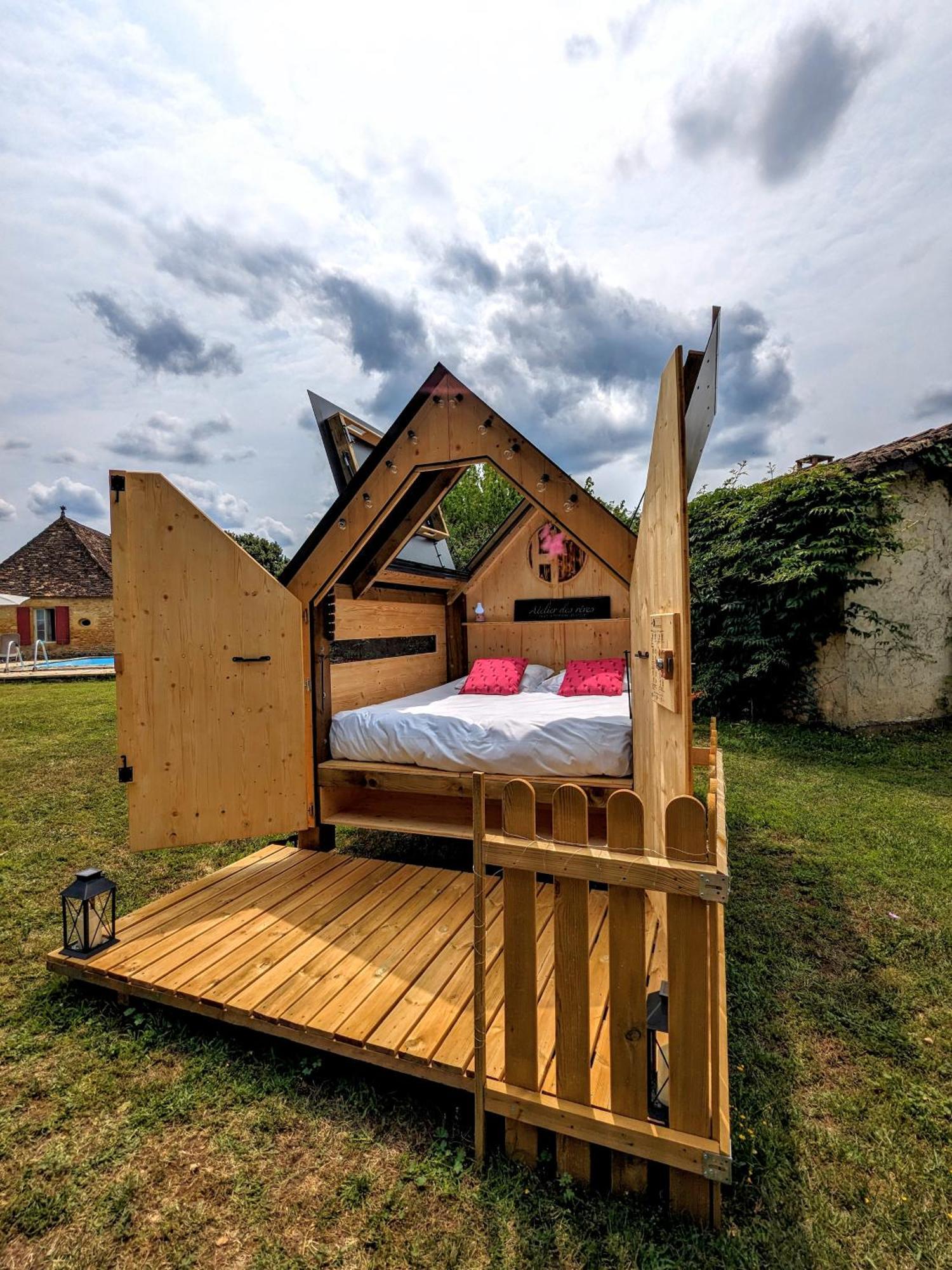 La Borie Du Chevrier Hotell Sainte-Croix-de-Beaumont Eksteriør bilde